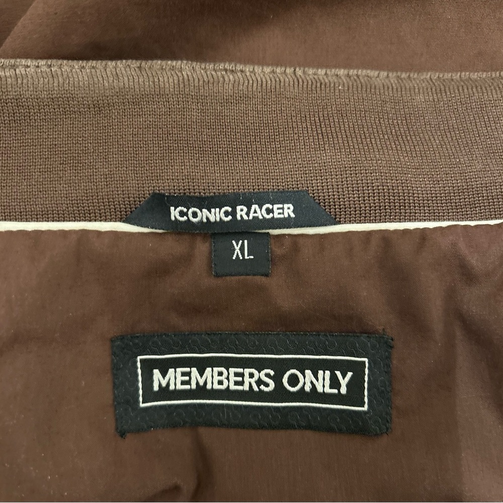 Members Only Iconic Racer Brown Jacket - Picture 3 of 6